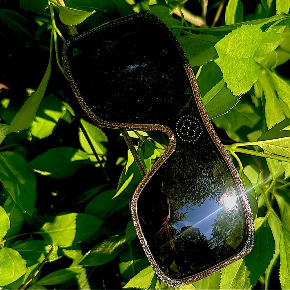 👑$ALE!LV *ANTIQUE💿SLIVER/GLITTER SUNGLASSES